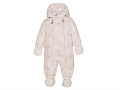 Ver de Terre baby down snowsuit rose powder